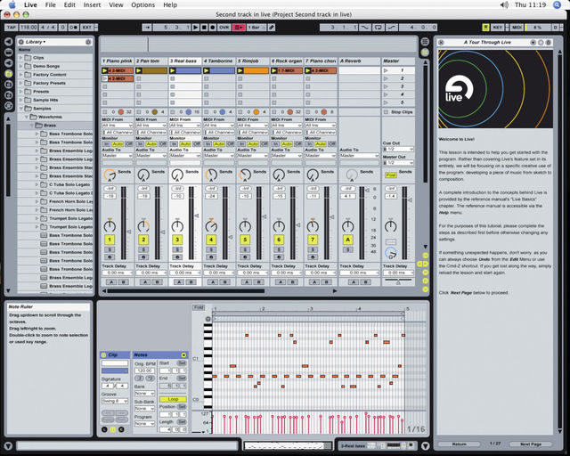 blank The Live interface has been tweaked for version 6